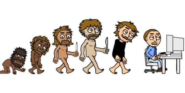 Эволюция человека мемы