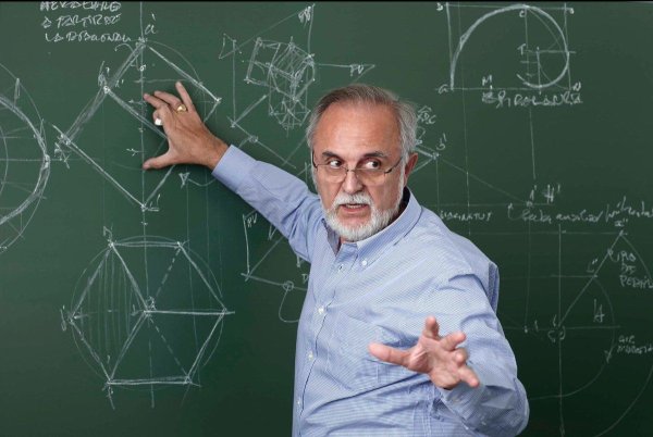 Математик у доски