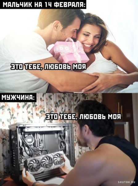 Приколы про 14 февраля смешные