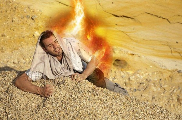 Человек на жаре