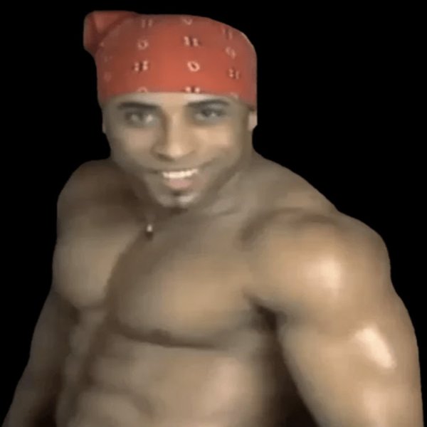 Мем с темнокожим парнем в бондане