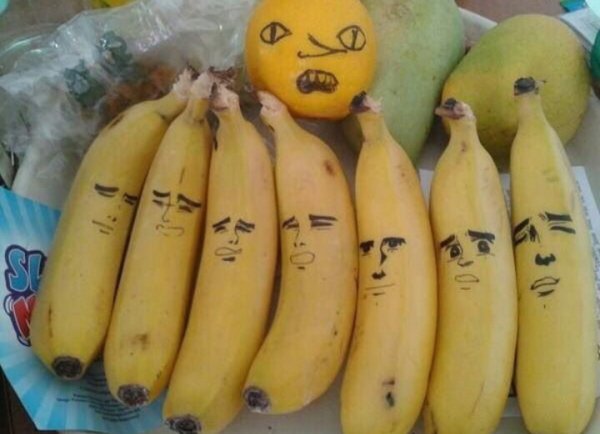 Прикольные бананы