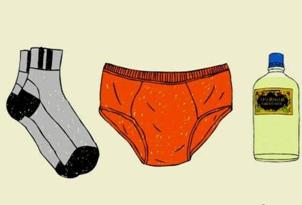 Трусы носки одеколон