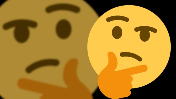 Смайлик задумался