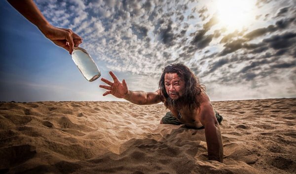 Жажда воды в пустыне