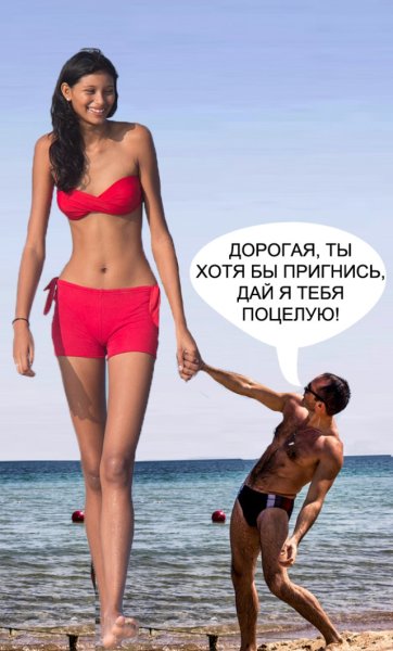 Высокие худые девушки