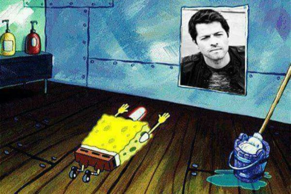 Спанч Боб поклоняется