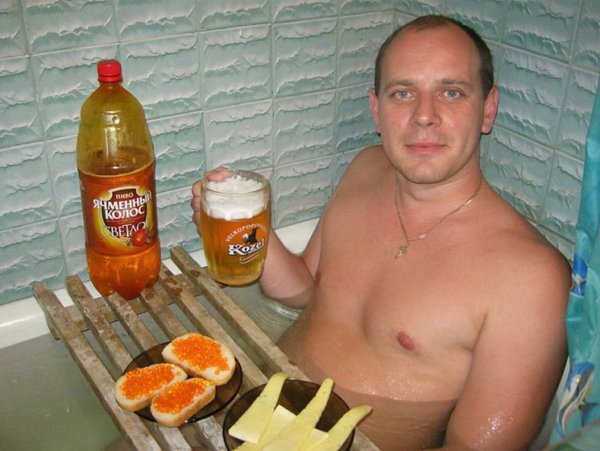 Мужик с пивом