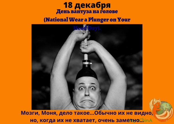 День вантуза на голове