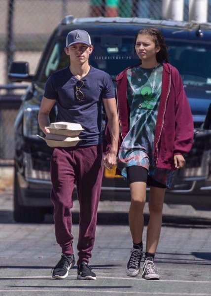 Tom Holland and Zendaya