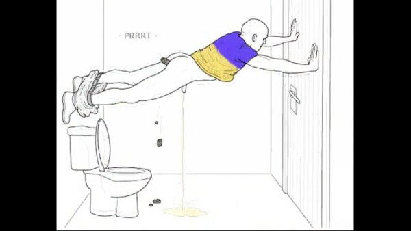 Туалет рисунок