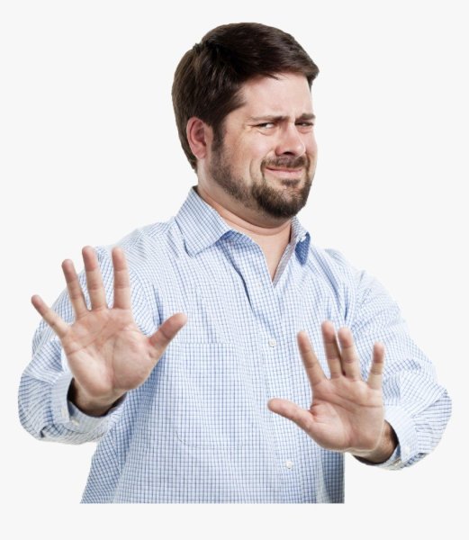 Мужчина отрицает