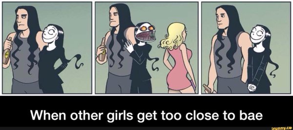 Ревность рисунок