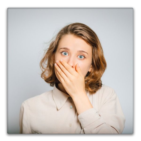 Заикающийся человек