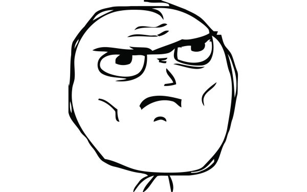 Серьёзное лицо Мем