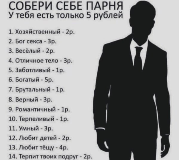 Собери себе парня