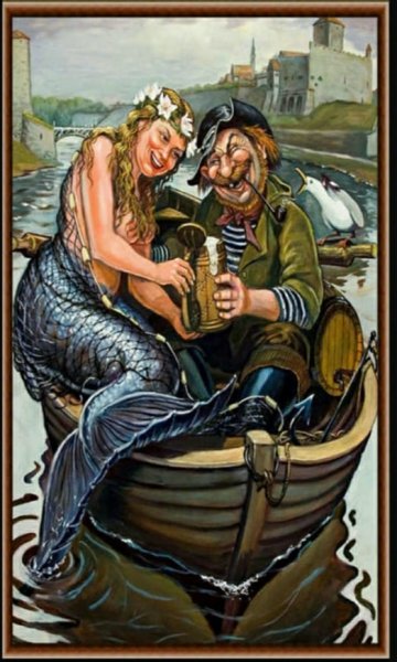 Шутки про рыбу и женщин