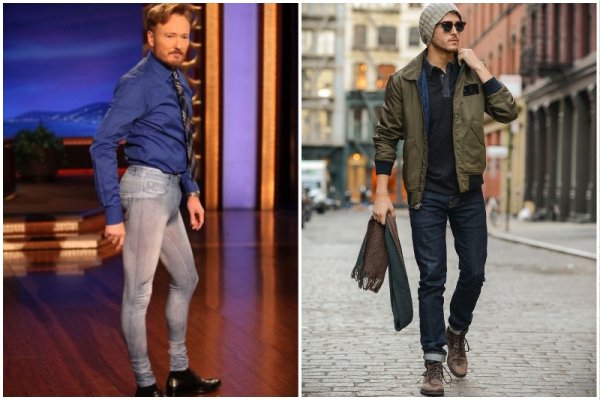 Мужчина в джинсах