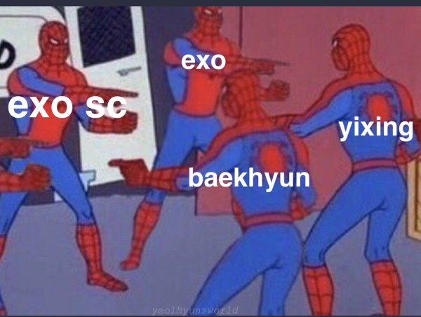 Человек паук друг на друга