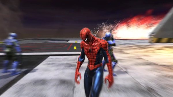 Человек паук паутина теней