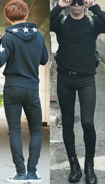 Мужики в обтягивающих джинсах