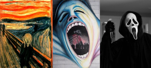 Крик рисунок