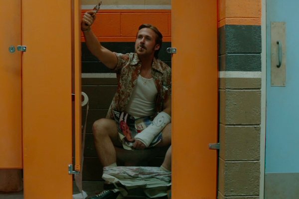 Райан Гослинг славные парни Мем