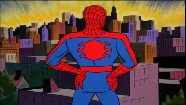 Spider man 1967 Мем