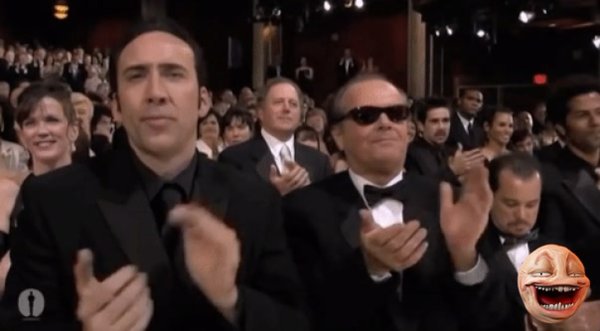 Гифка аплодирую стоя