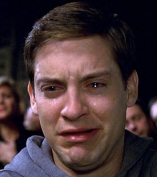 Грустный человек паук