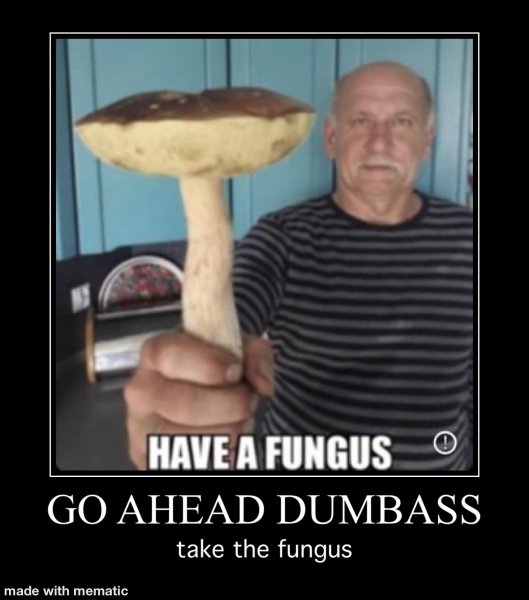 Мужик с грибом