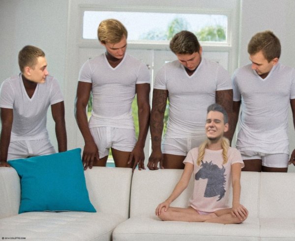 Мем пять негров