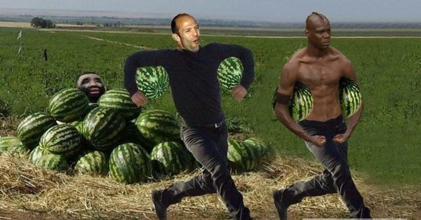 Стэтхэм с арбузами