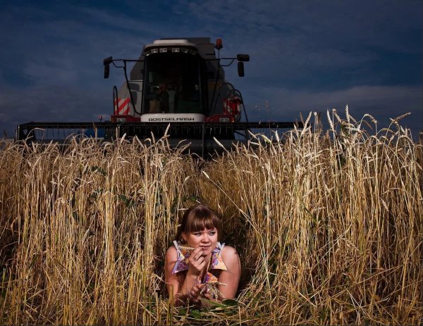 Девушки в сельском хозяйстве