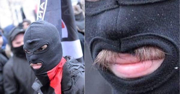 Смешные люди в балаклавах