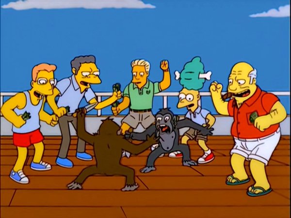 Мартышка симпсоны