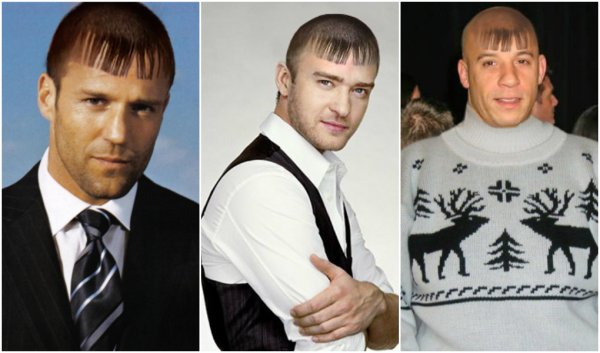 Стрижка вин дизеля с челкой