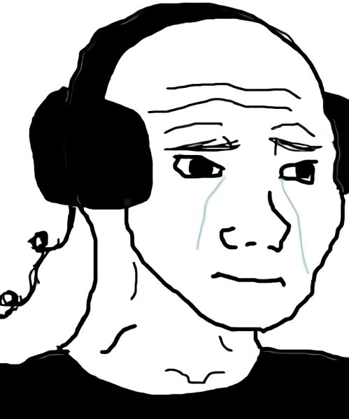 В наушниках Мем