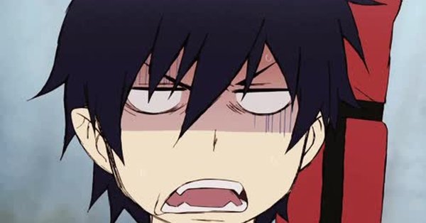 Рин Окумура смущённый