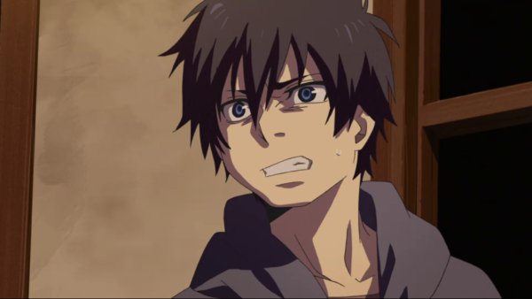 Аниме парень кричит