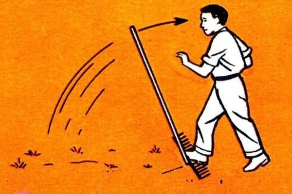 Наступить на грабли