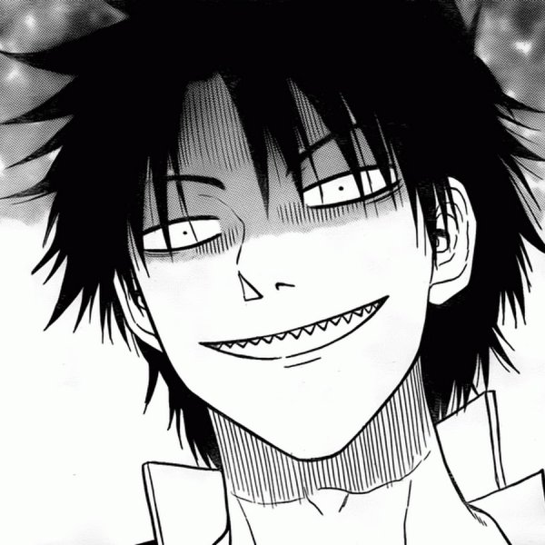 Ехидная ухмылка аниме