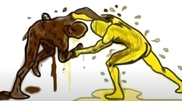 Битва говна против мочи