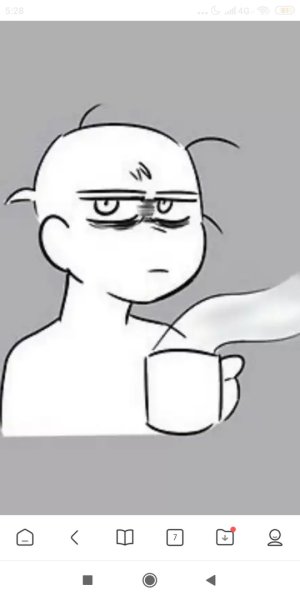 Невыспавшийся человек арт