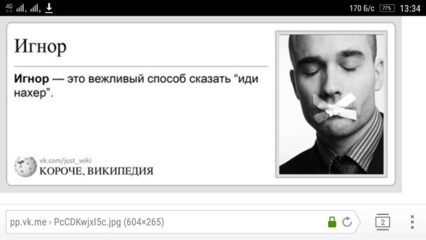 Игнор картинки