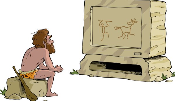 Смешные первобытные люди