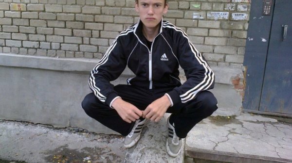 Штаны адидас гопник