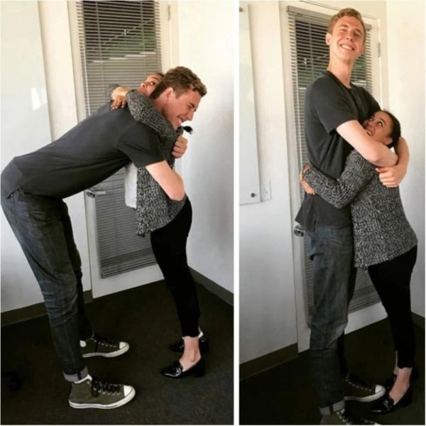 Низкий высокий рост мужчин