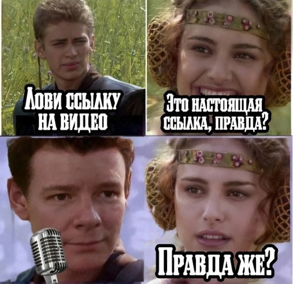 Энакин и Падме на пикнике