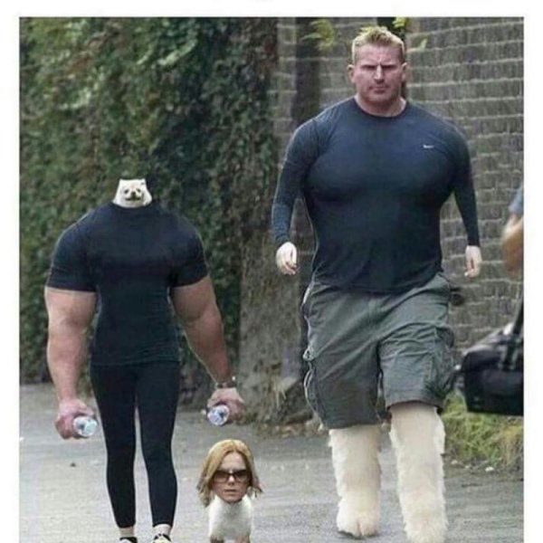 Прикол большой парень и маленькая девочка